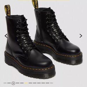 Dr. Martens Black Combat Boots
